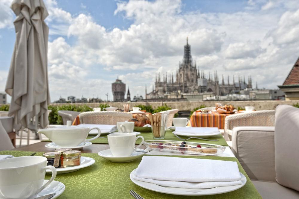 Hotel Palazzo Matteotti, The Dedica Anthology, Autograph Collection Milán Exteriér fotografie The Terrace