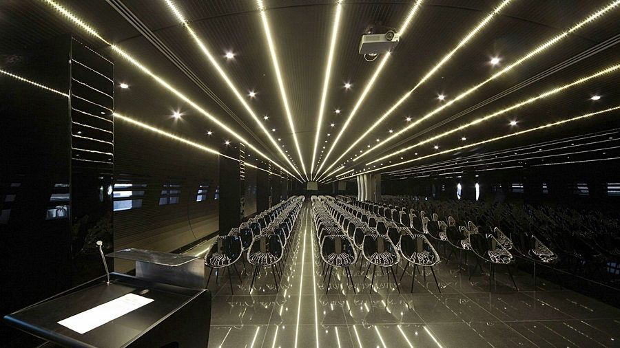 Hotel Palazzo Matteotti, The Dedica Anthology, Autograph Collection Milán Exteriér fotografie The interior of the conference centre