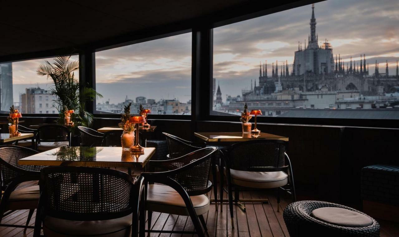 Hotel Palazzo Matteotti, The Dedica Anthology, Autograph Collection Milán Exteriér fotografie Sky Bar