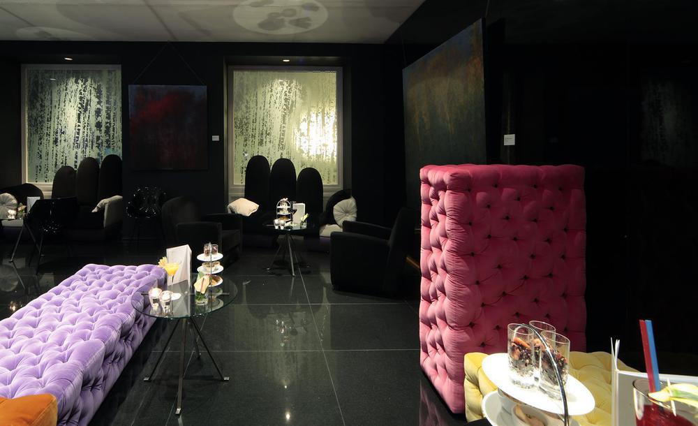 Hotel Palazzo Matteotti, The Dedica Anthology, Autograph Collection Milán Exteriér fotografie The interior of the lounge